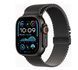 Apple Watch Ultra 2 GPS + Cellular 49mm Black Titanium Case w. Black Titanium Milanese Loop - S (MX4W3)