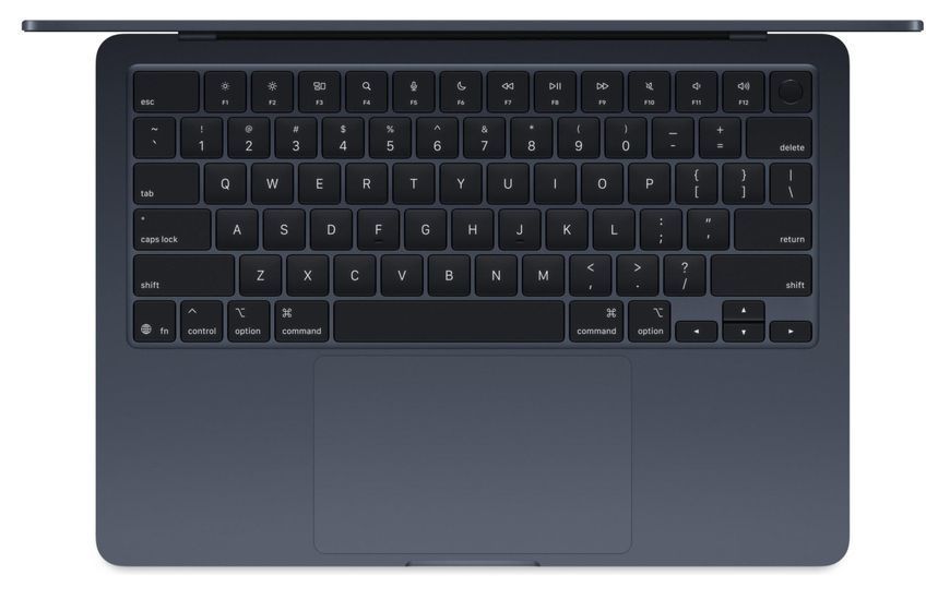 Apple MacBook Air 13,6" 2025 Midnight (MW123) MW123 фото
