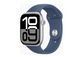 Watch Series 10 GPS + Cellular 46mm Silver Alu. Case w. Denim Sport Band - M/L (MWY13)