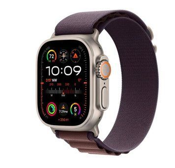 Apple Watch Ultra 2 GPS + Cellular 49mm Titanium Case with Indigo Alpine Loop - Medium (MRET3) MRET3 фото