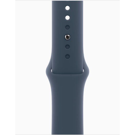Watch Series 9 GPS 41mm Silver Aluminum Case w. Storm Blue S. Band - S/M (MR903) MR903 фото
