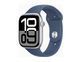 Watch Series 10 GPS 46mm Silver Alu. Case w. Denim Sport Band - S/M (MWWL3)