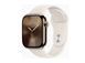 Watch Series 10 GPS + Cellular 42mm Gold Titanium Case w. Starlight Sport Band - M/L (MX073)