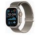 Apple Watch Ultra 2 GPS + Cellular 49mm Natural Titanium Case w. N. Titanium Milanese Loop - S (MX4M3)