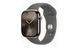 Watch Series 10 GPS + Cellular 46mm Natural Titanium Case w. Stone Grey Sport Band - S/M (MWY93)