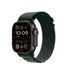Apple Watch Ultra 2 GPS + Cellular 49mm Black Titan. Case w. Dark Green Alpine Loop - Medium (MX4R3)