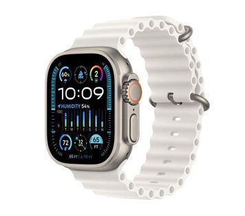 Apple Watch Ultra 2 GPS + Cellular 49mm Titanium Case with White Ocean Band (MREJ3) MREJ3 фото