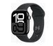 Watch Series 10 GPS 42mm Jet Black Alu. Case w. Black Sport Band - S/M (MWWE3)