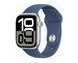 Watch Series 10 GPS 42mm Silver Alu. Case w. Denim Sport Band - S/M (MWWA3)